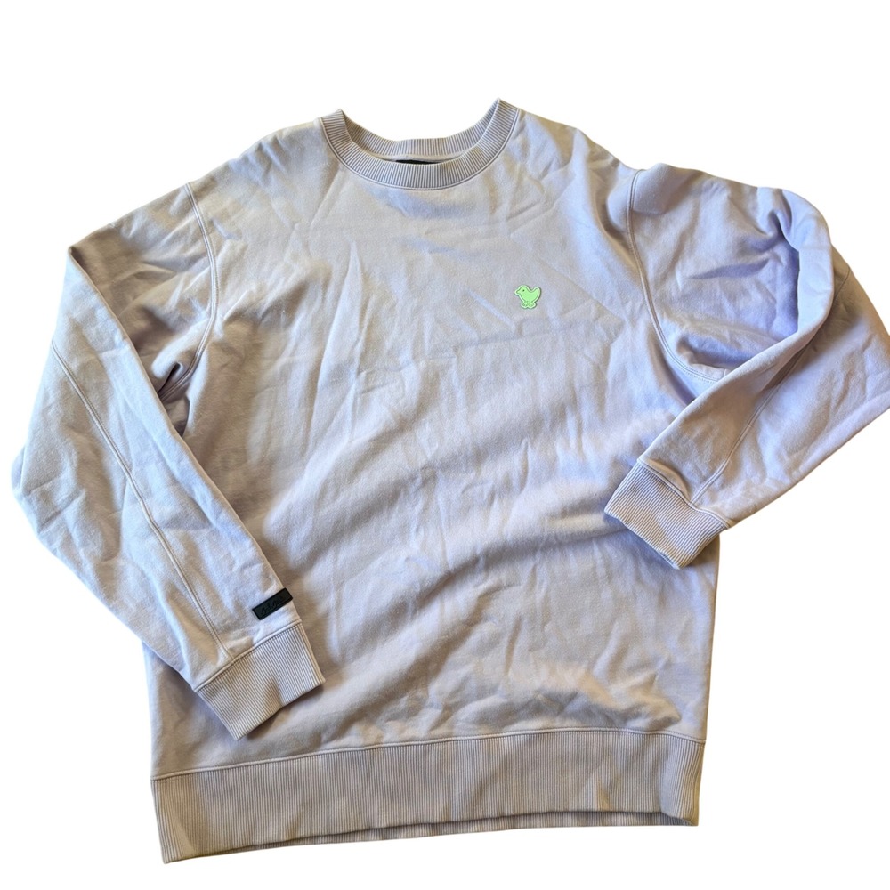 BAD BIRDIE Lavender Pullover Crewneck Sweater Size XL‎